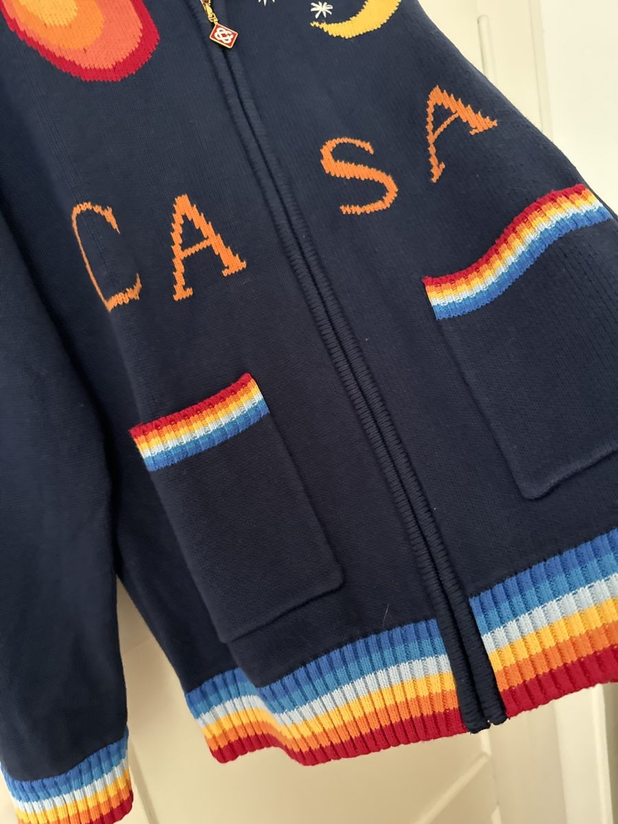 Maglioni & Felpe: Casablanca Navy Blue Pullover Gr. L – Nuovo e nell'imballaggio originale da Luzern venduto da TENDIMO 3