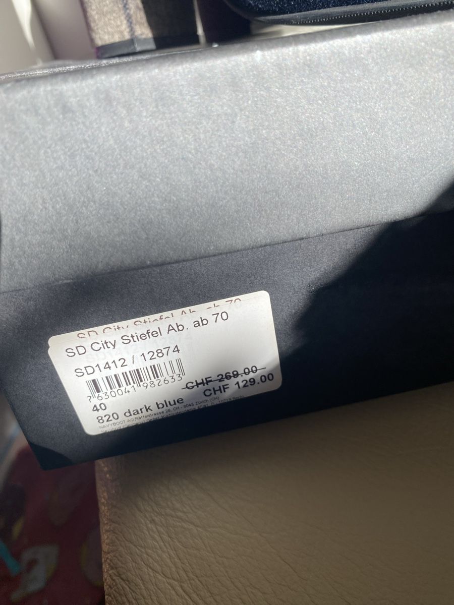 Navyboot Scarpe da donna: Navyboot Stiefeletten Gr. 40 – Nuovo (secondo la descrizione) da Hünenberg venduto da a.u.849 8