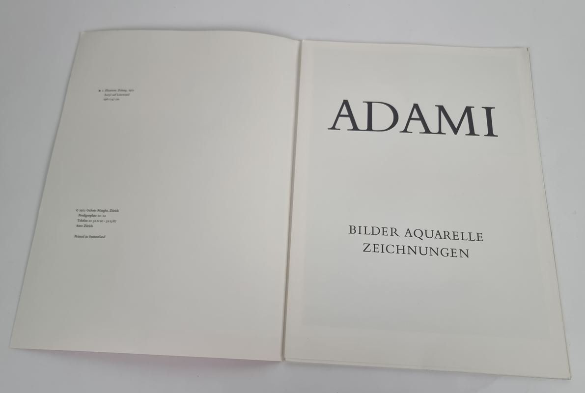 Zeitschriften & Magazine: Illustrierte Zeitung ADAMI – Gebraucht aus Urtenen-Schönbühl von Restwert_Schoenbuehl 1