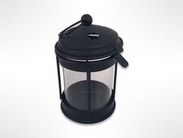 Windlicht schwarz