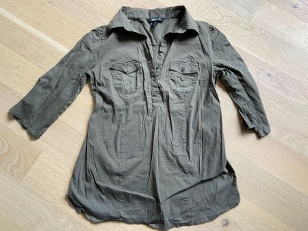 Umstandsmode Bluse olivgrün Damen H&M Gr. S