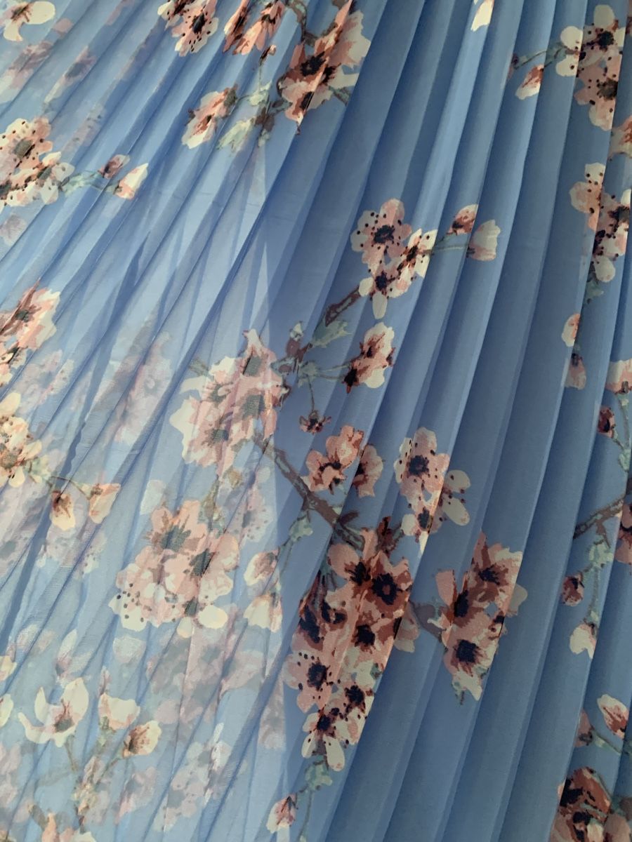 Vero Moda Gonne: Vero Moda Rock, Grösse S, hellblau mit Blumen🌸 – Usato da Wängi venduto da JALE04 3