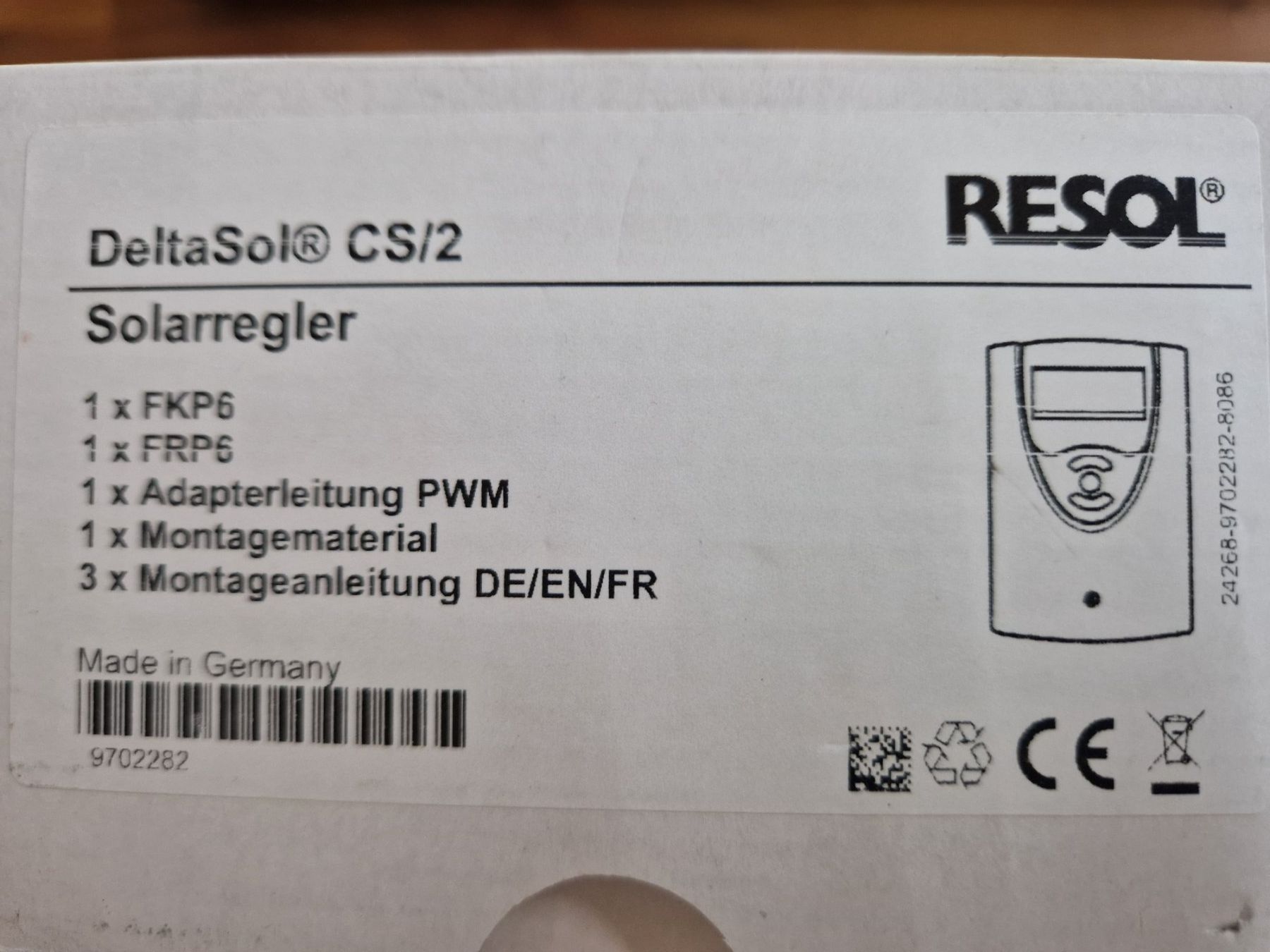 Radiatori: Resol Deltasol  CS/2 régulation – Nuovo e nell'imballaggio originale da Bouveret venduto da hckoala