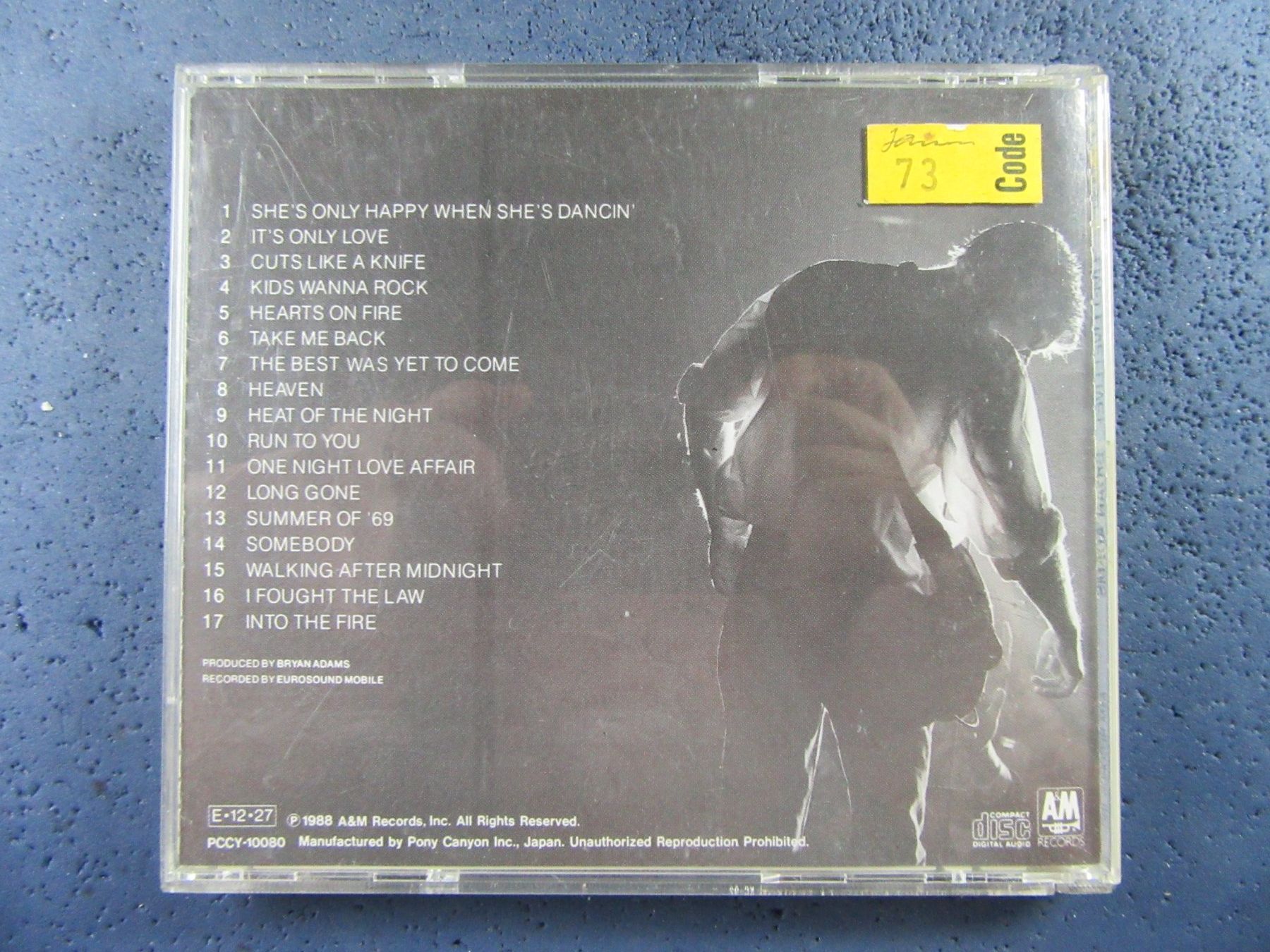 CD: BRYAN ADAMS CD " LIVE! LIVE! LIVE! " – Usato da Ettingen venduto da Hausi4711 1