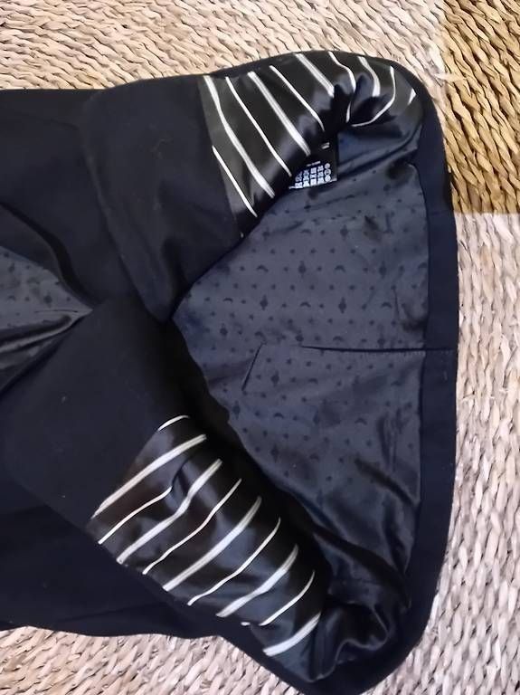 Maison Scotch Giacche: Maison Scotch Blazer Jacke, schwarz, mit Wolle, Gr. S – Usato da Affoltern am Albis venduto da Blackrhythm 4
