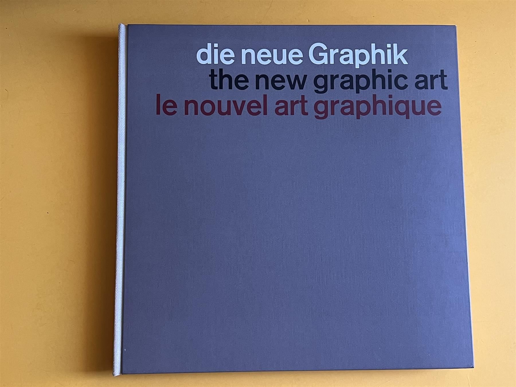 Libri: Die Neue Graphik Gerstner& Kutter 1959 Typografie Cassandre – Usato da Adliswil venduto da buch_und_kunst