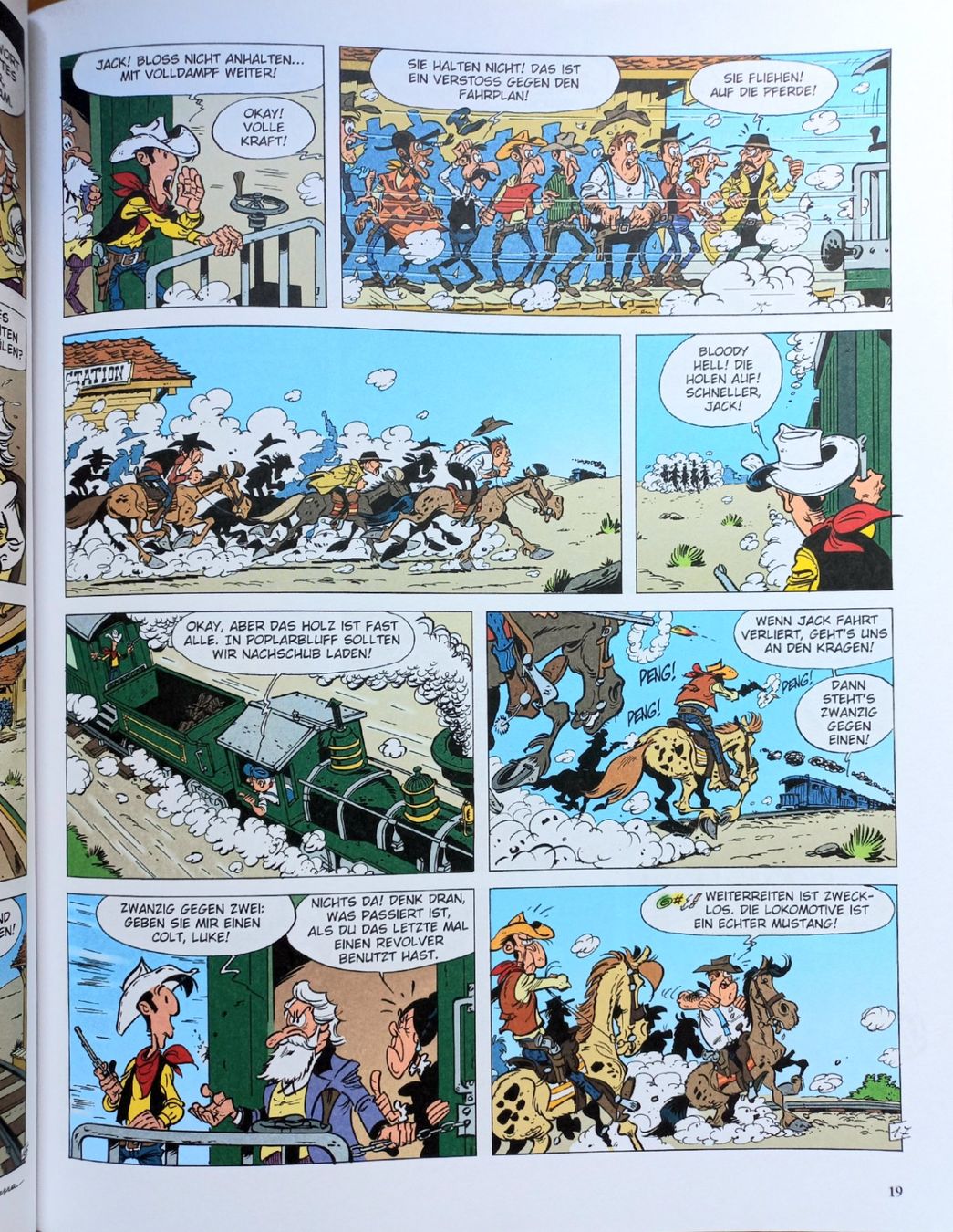 Fumetti: Comic - Lucky Luke 84 - Der Mann aus Washington – Nuovo (secondo la descrizione) da Niederuzwil venduto da lubimaja 2