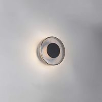 LED Wandleuchte, Rund, Dimmbar, 22 cm Ø