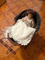 Vintage Puppenwagen mit oder ohne Puppe