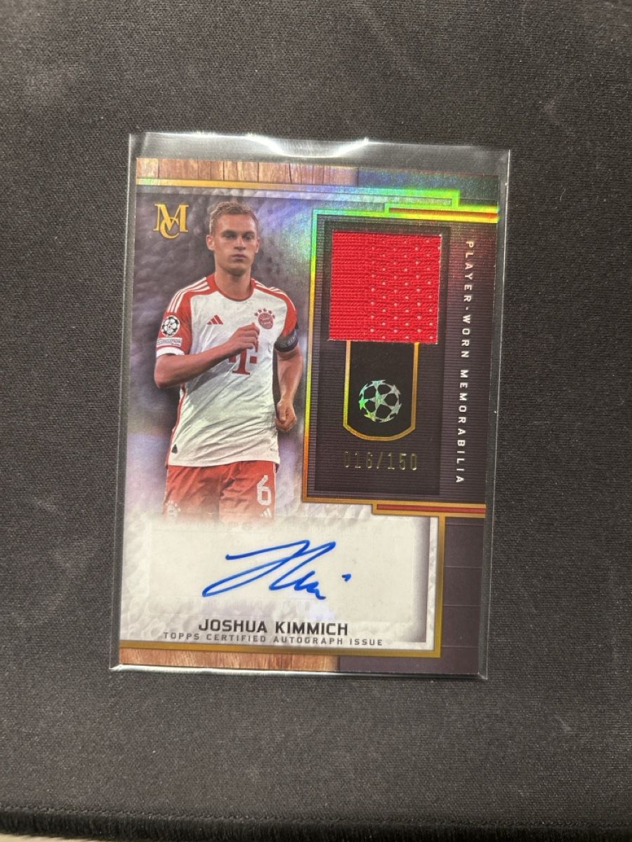 Topps Carte collezionabili: Topps Museum Joshua Kimmich Patch Auto /150  – Usato da Greppen venduto da hcv_cc2r