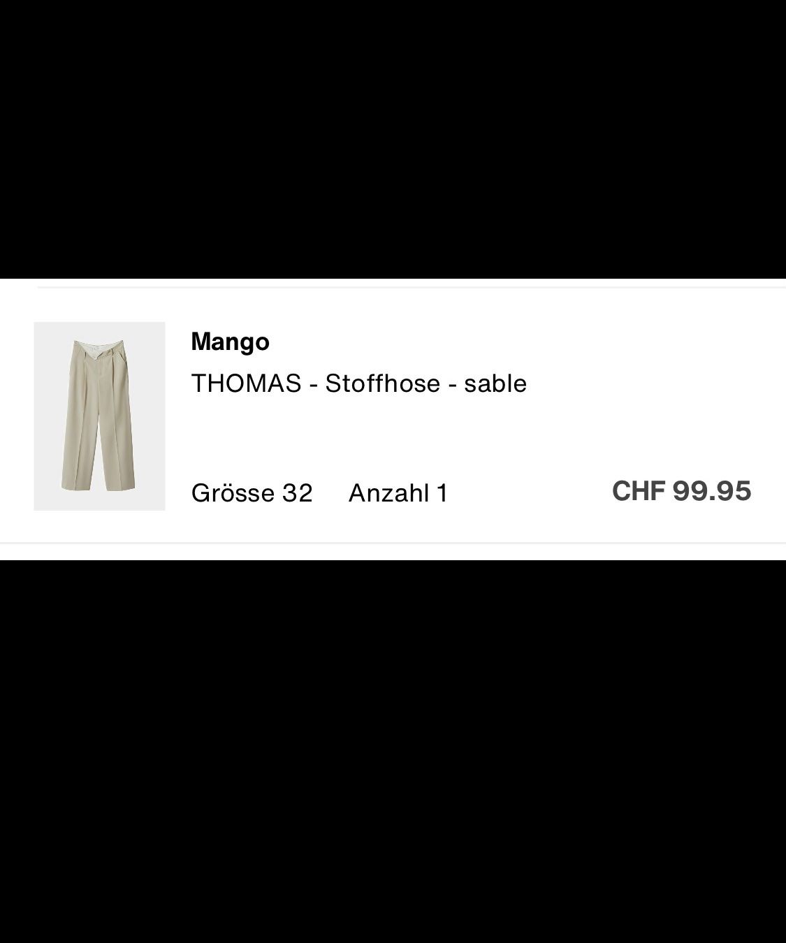 Pantaloni: MANGO ANZUGSHOSE – Nuovo (secondo la descrizione) da Schlieren venduto da notkrys 9