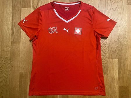ORIGINAL SCHWEIZ NATI TRIKOT DAMEN MAILLOT SUISSE PUMA L