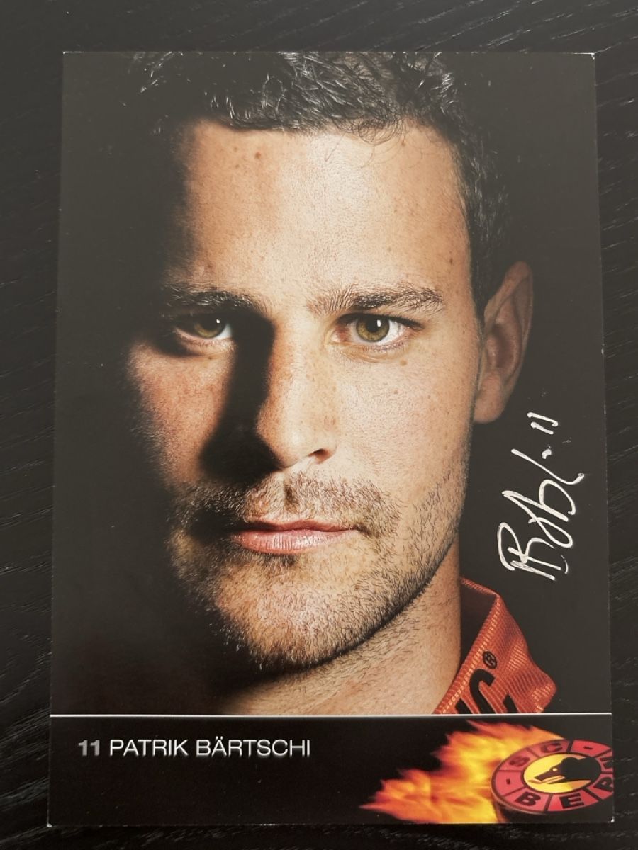 Autografi: Patrick Bärtschi - Original Autogrammkarte, Saison 08/09 – Usato da Uetendorf venduto da hoisle