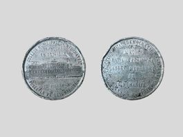 AB 1.- Medaille Neuchâtel 1868