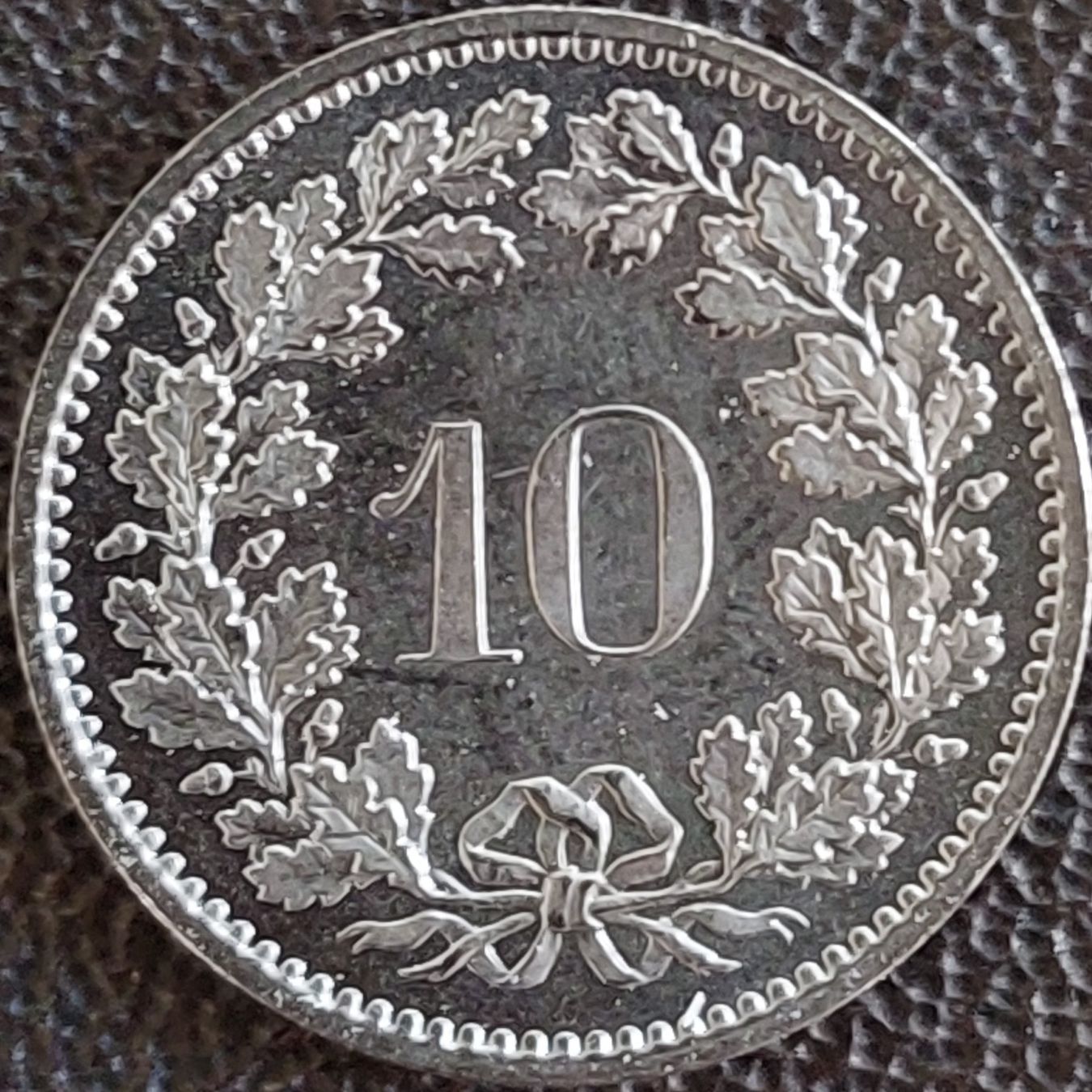 Tutti le monete: 10 Rappen 1976 stgl. / aus Münzsatz – Nuovo (secondo la descrizione) da Arch venduto da coinsandmore 1