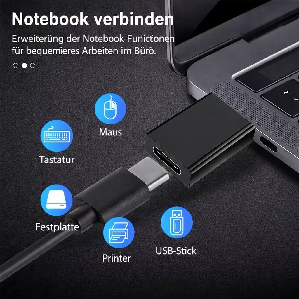 Cavi: USB-A 3.0 auf USB-C Adapter | 5 Gbit/s | USB 3.1 | Laden & D – Nuovo (secondo la descrizione) da Winterthur venduto da SwissTechStore 1