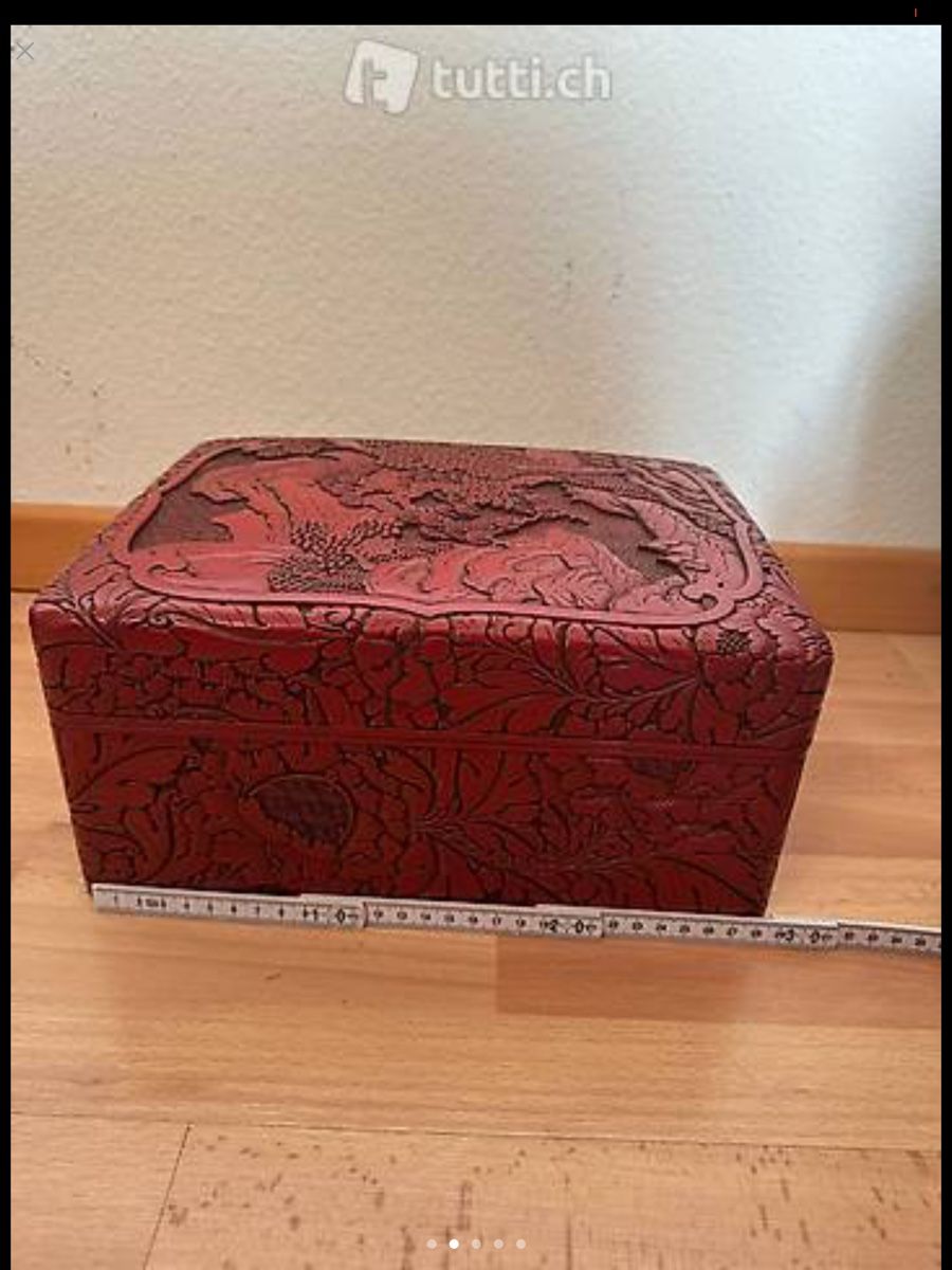 Barattoli: Alte Chinesisch lackdose – Usato da Rüti ZH venduto da Yawohl 2