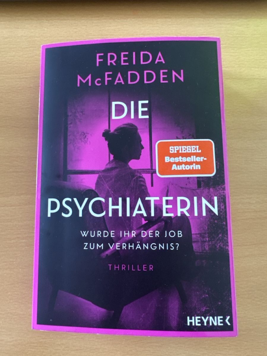 Libri: Buch Die Psychiaterin Thriller Freida McFadden – Nuovo (secondo la descrizione) da Amden venduto da shi_tkdo