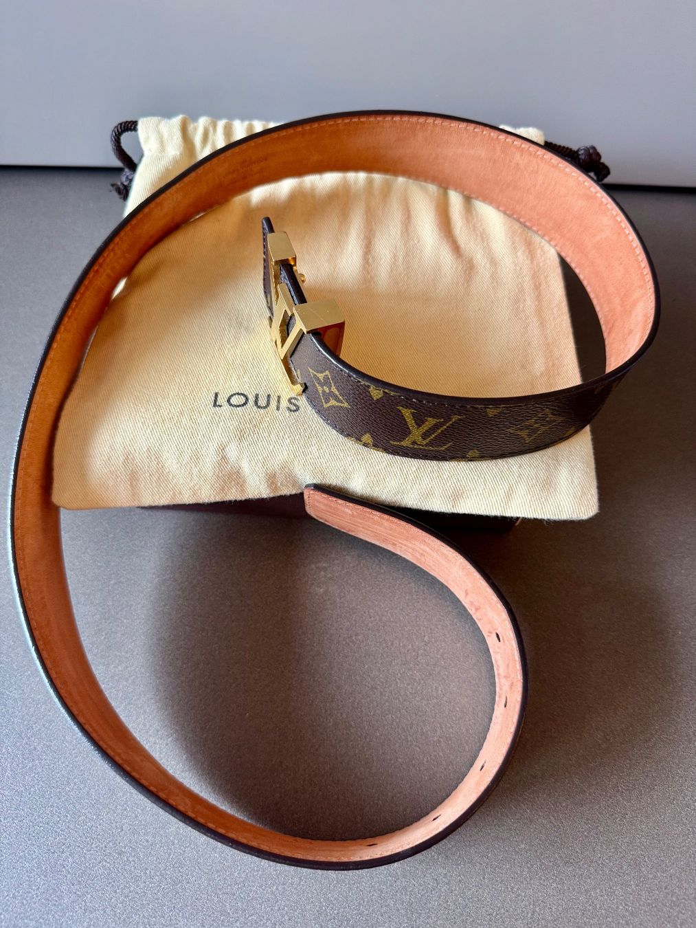 Louis Vuitton Cinture: LOUIS VUITTON MONOGRAM GÜRTEL – Usato da Castagnola venduto da joonam 3