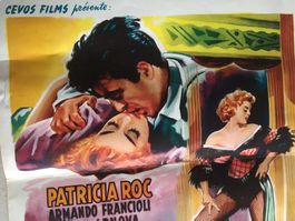 🟡 Original Cinema Poster Plakat aus den 50er Jahren Vintage