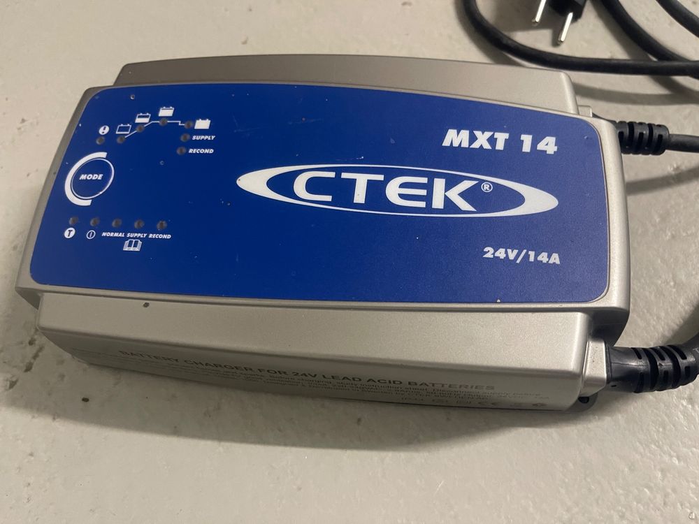 CTEK MXT 14 24V Batterie Ladegerät 24V 14A für Bleiakkus
