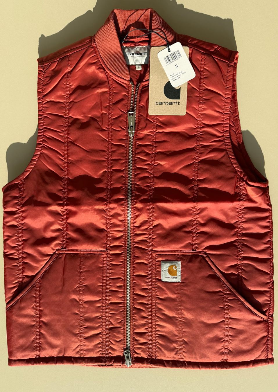 Carhartt Giacche: Carhartt -Lachlan Vest Liner / S – Nuovo e nell'imballaggio originale da Basel venduto da Mezze