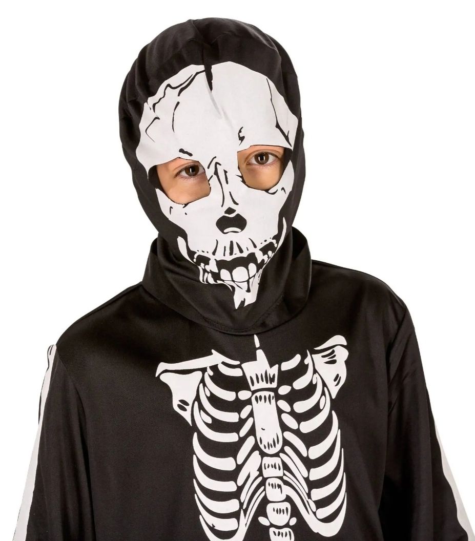 Kostüme: Kinder Skeleton Kostüm – Neu und originalverpackt aus Rotkreuz von Fasnachtsparadies 2