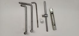 Werkzeug Set, mit Spezialschlüssel,  Schraubenschlüssel, Top
