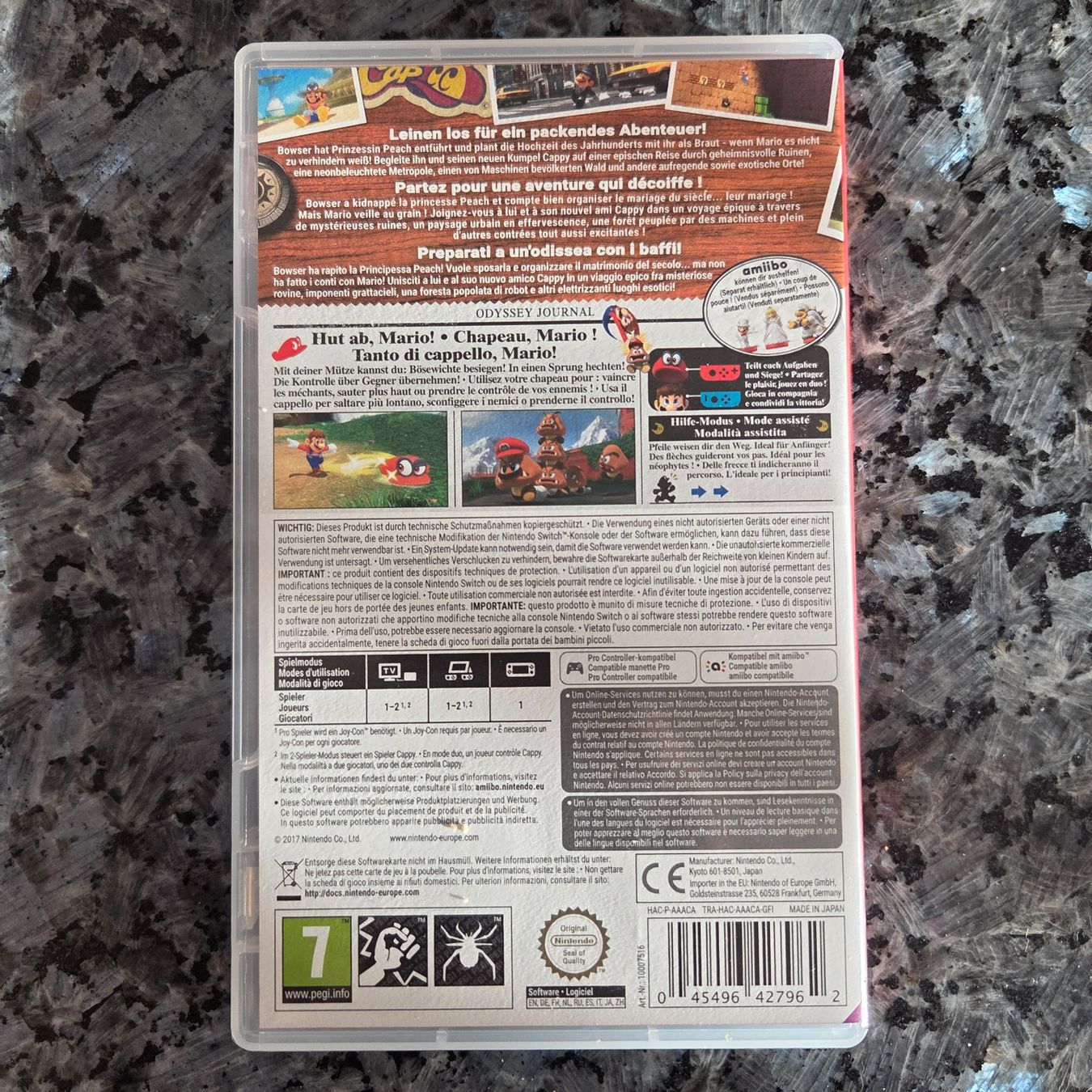 Nintendo Spiele: Super Mario Odyssey - Nintendo Switch – Gebraucht aus Vernayaz von Lecoffreromand 1