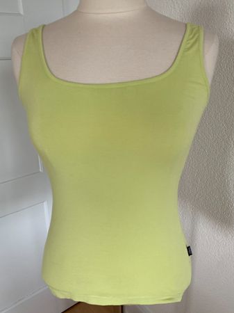Colora Damen Shirt, Viskose, Gr. XS, Hellgrün, NEU