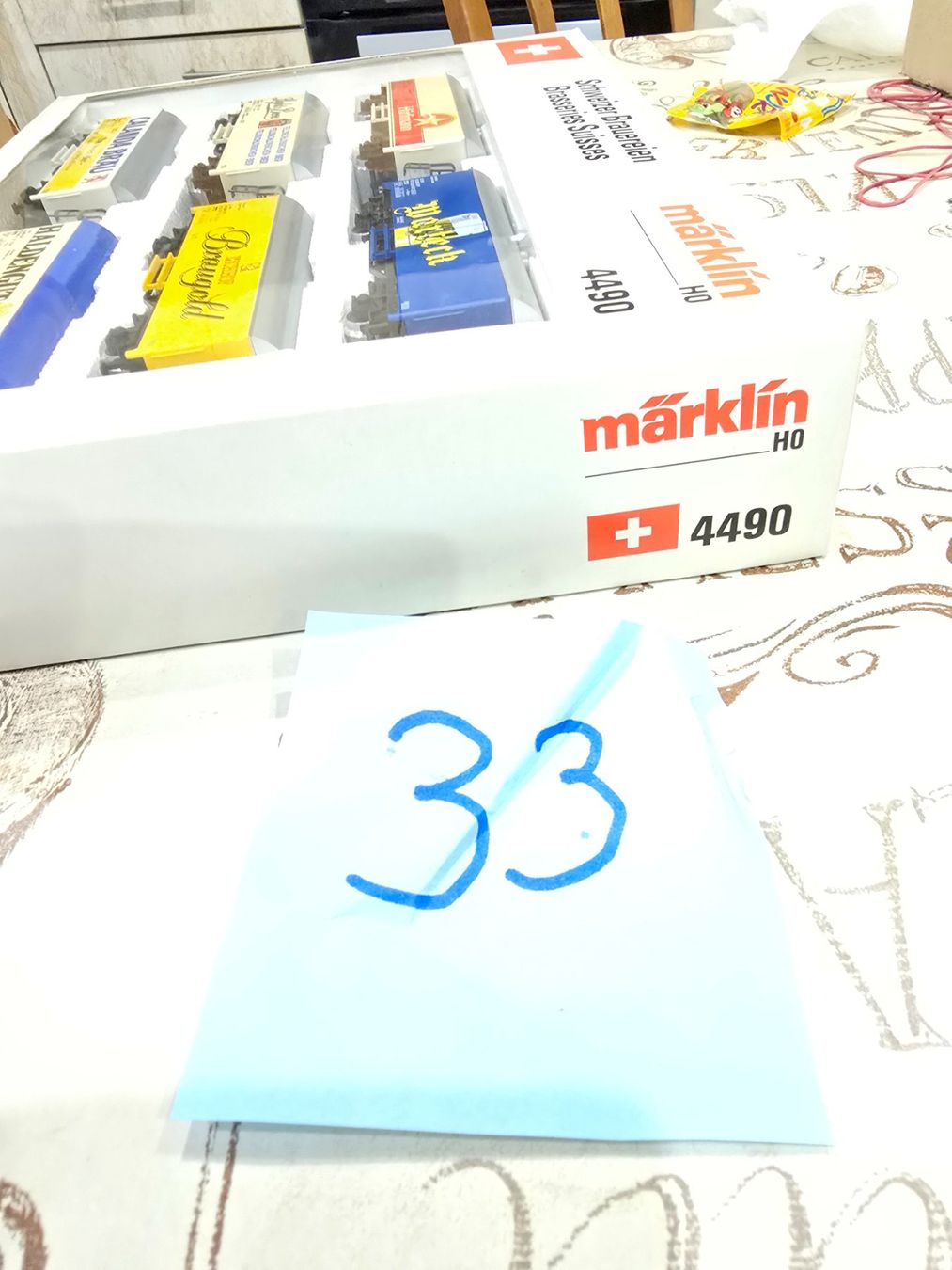 Märklin Modellini di ferrovie: Märklin 4490 Bier Set – Usato da Mauren TG venduto da Defrancesco 1