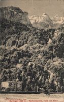 Reichenbachfall Hotel & Bahn, Meiringen, 1920