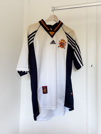 Vintage Adidas Spanien Auswärts Trikot 1998
