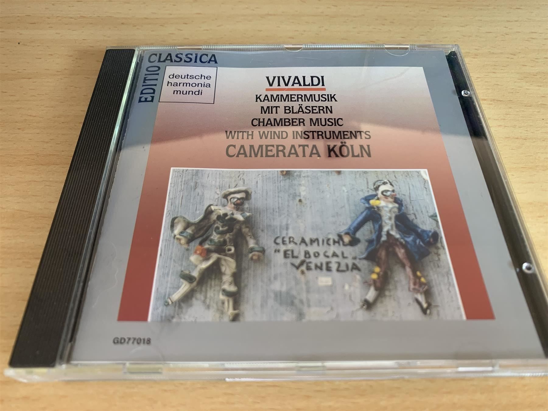 CD: Vivaldi - Kammermusik Mit Bläsern – Usato da Rikon im Tösstal venduto da Alpenmutz