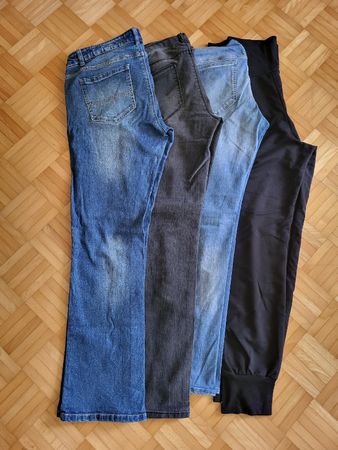 Umstandshosen Paket, Jeans, Gr. L