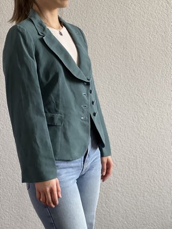 Grünes Blazer Armani