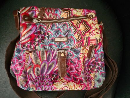 Tasche Damen Tom Tailor bunte Musterung guter Zustand