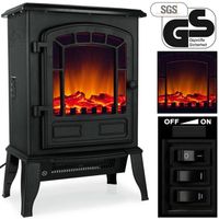 Elektrischer Kamin mit Heizung