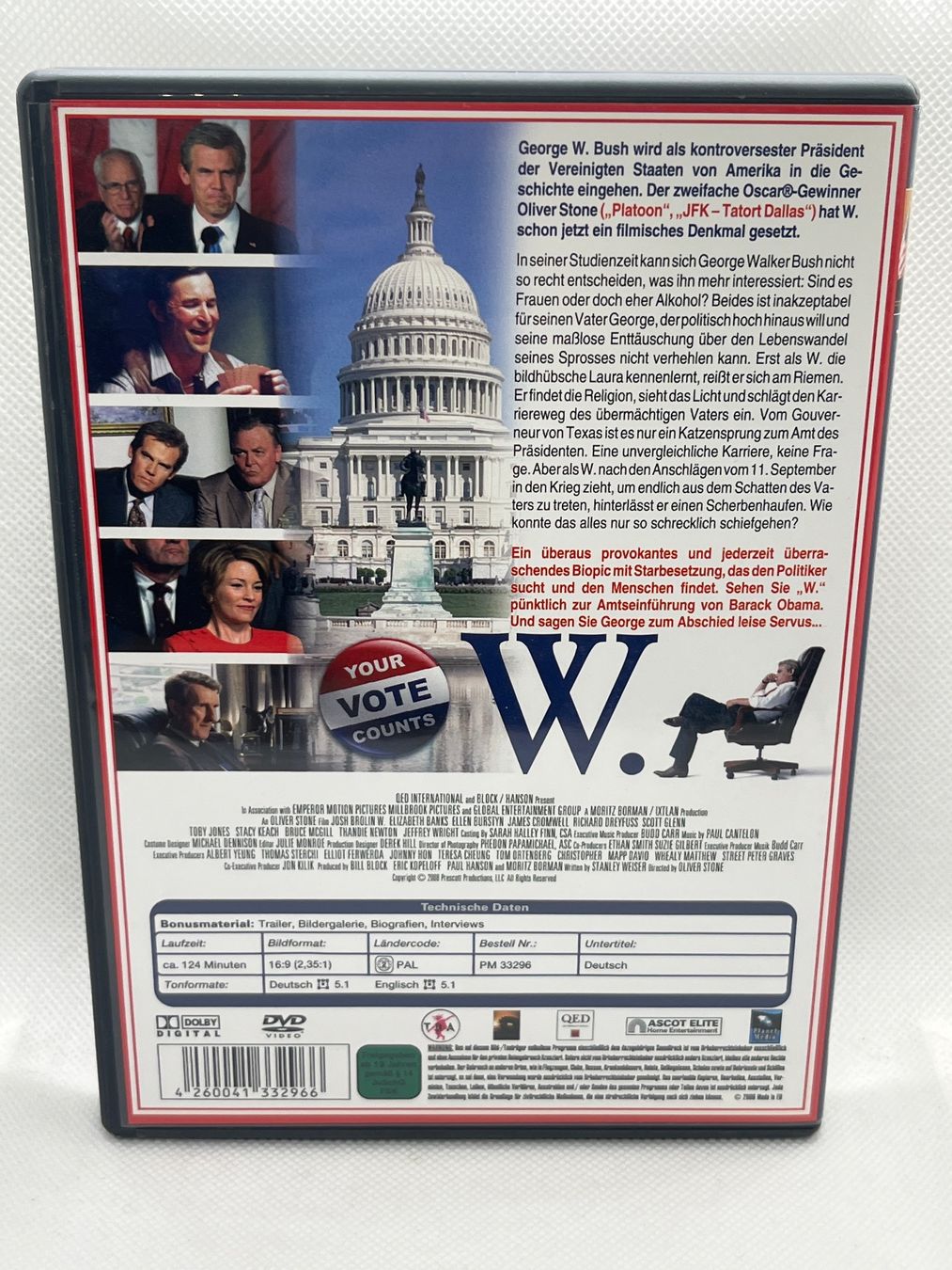 Tutti i DVDs: W. - Ein missverstandenes Leben (DVD) – Usato da Hinterkappelen venduto da Kim1992 1