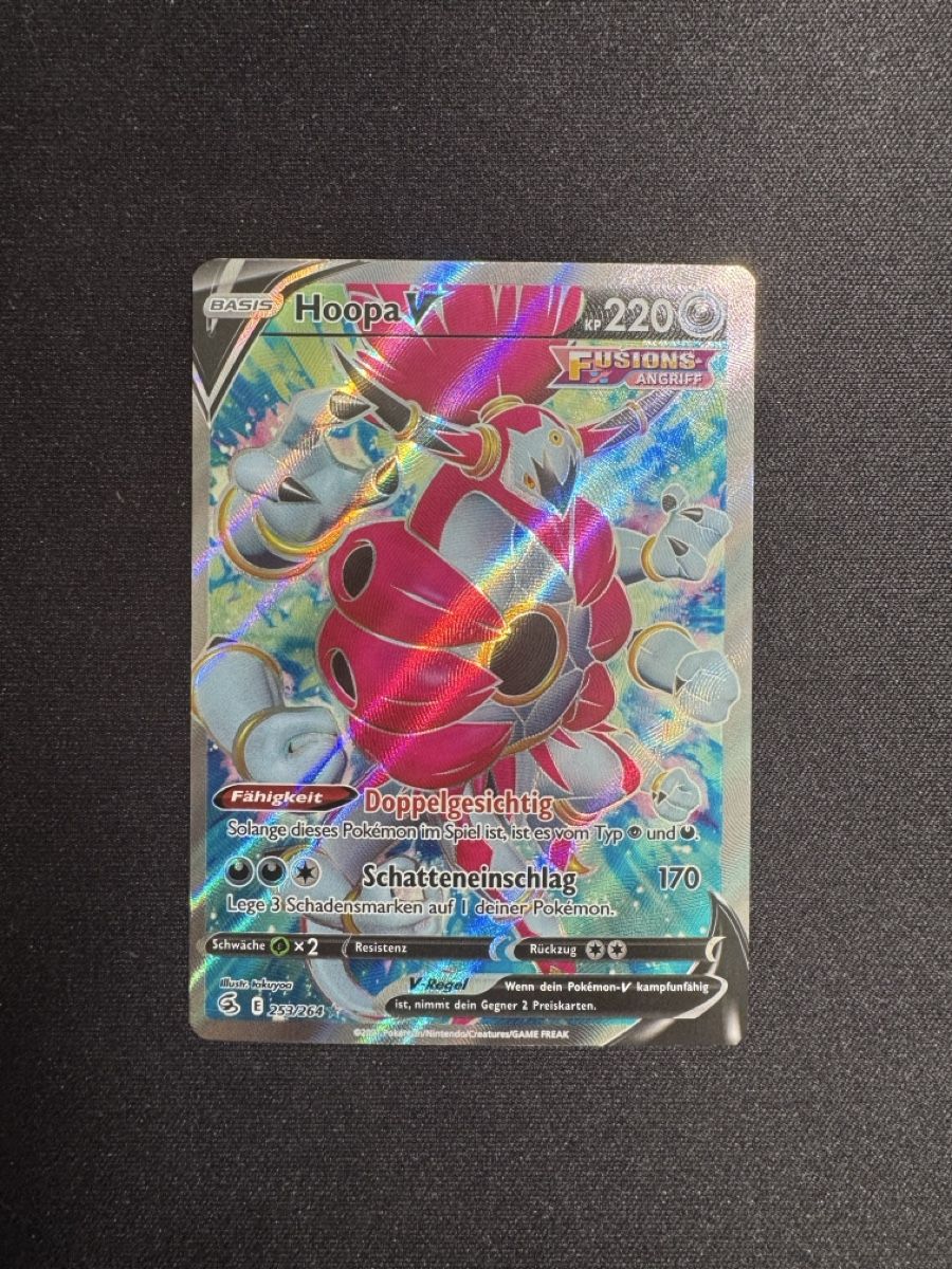 Pokémon Sammelbilder & Trading cards: Hoopa V DE - Near Mint – Neu (gemäss Beschreibung) aus Horgen von ric_tz6s