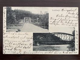 LOCHBACH (Burgdorf / Oberburg) 2 Bild, Brücke über die Emme