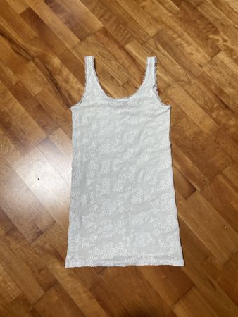 Vintage white lace dress