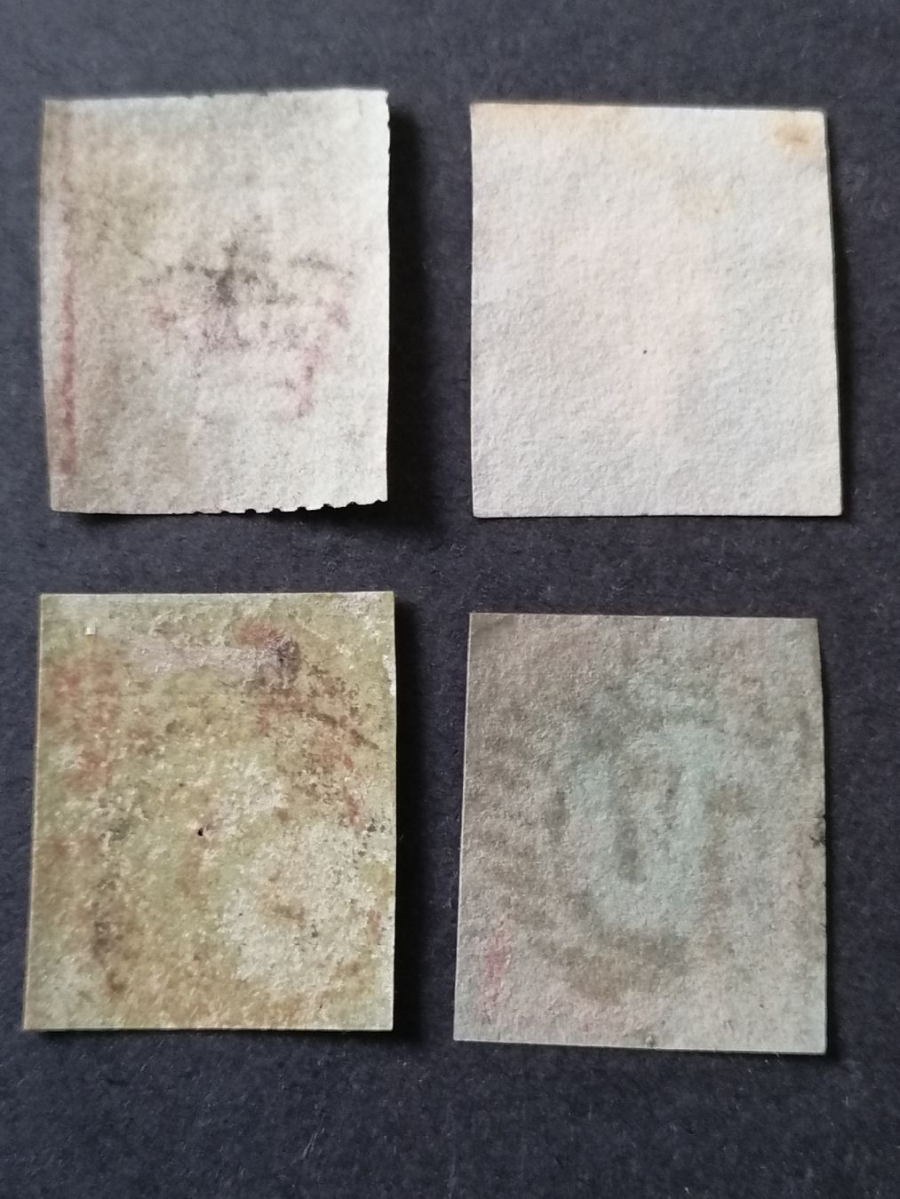 Tutti i francobolli: 4mal One Penny red 1841  – Usato da Happerswil venduto da tschergi 1