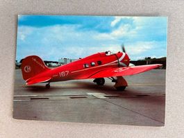 Postkarte alt, Lockheed-Orion "Roter Hund", 1981