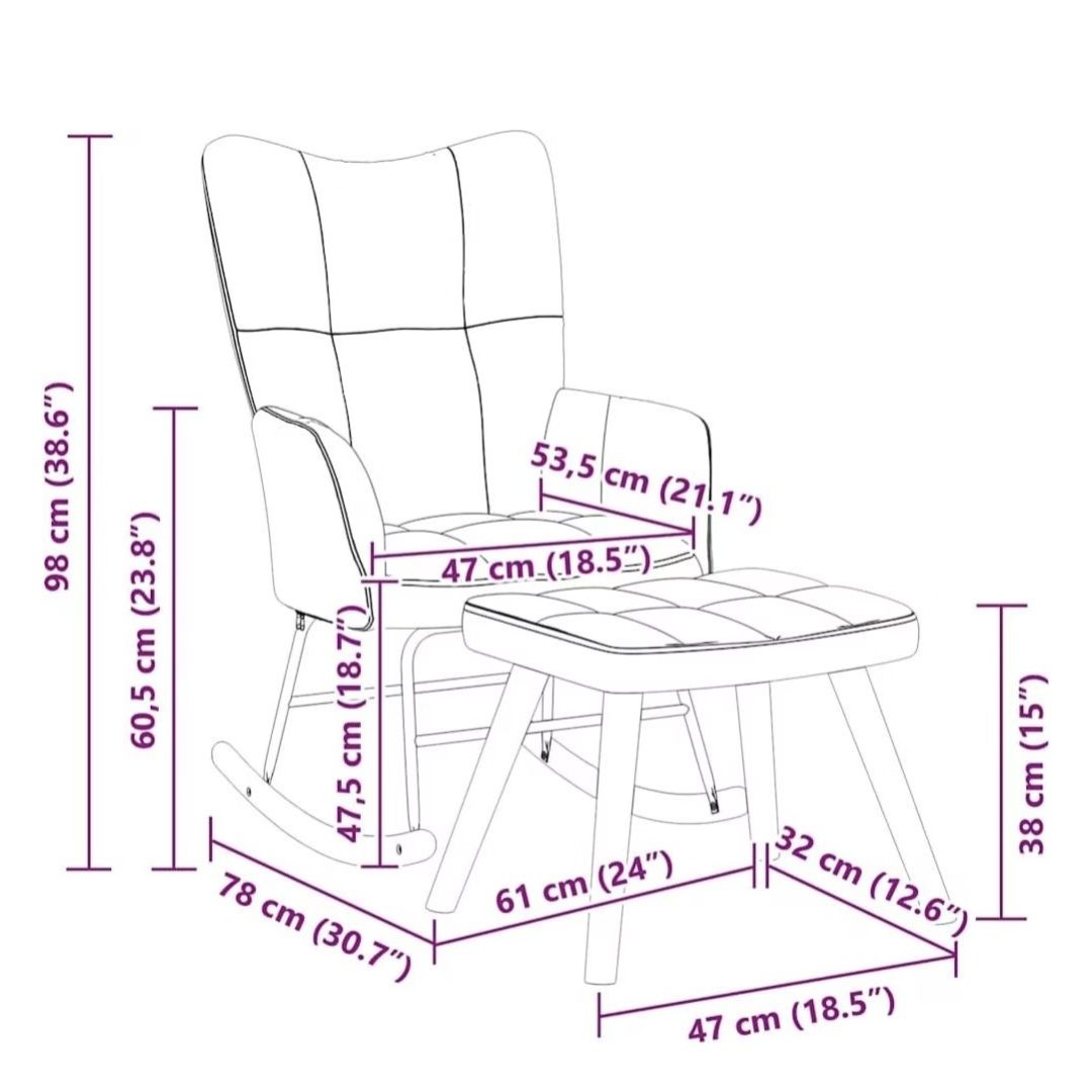 Sessel: Fauteuil à bascule / allaitement – Neu (gemäss Beschreibung) aus Lausanne von VelPas 2