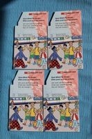 SBB Kinder Spiel-Billette, Globi Nr. 6, 4 Stk, Neu