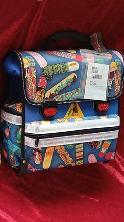 Funki Rucksack mit Skateboard Motiv NEU