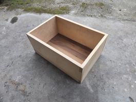Holzkiste/Aufbewahrungsbox aus Massivholz 30x45x19.5cm