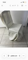 6 Stk. stuhlhussen in Creme 