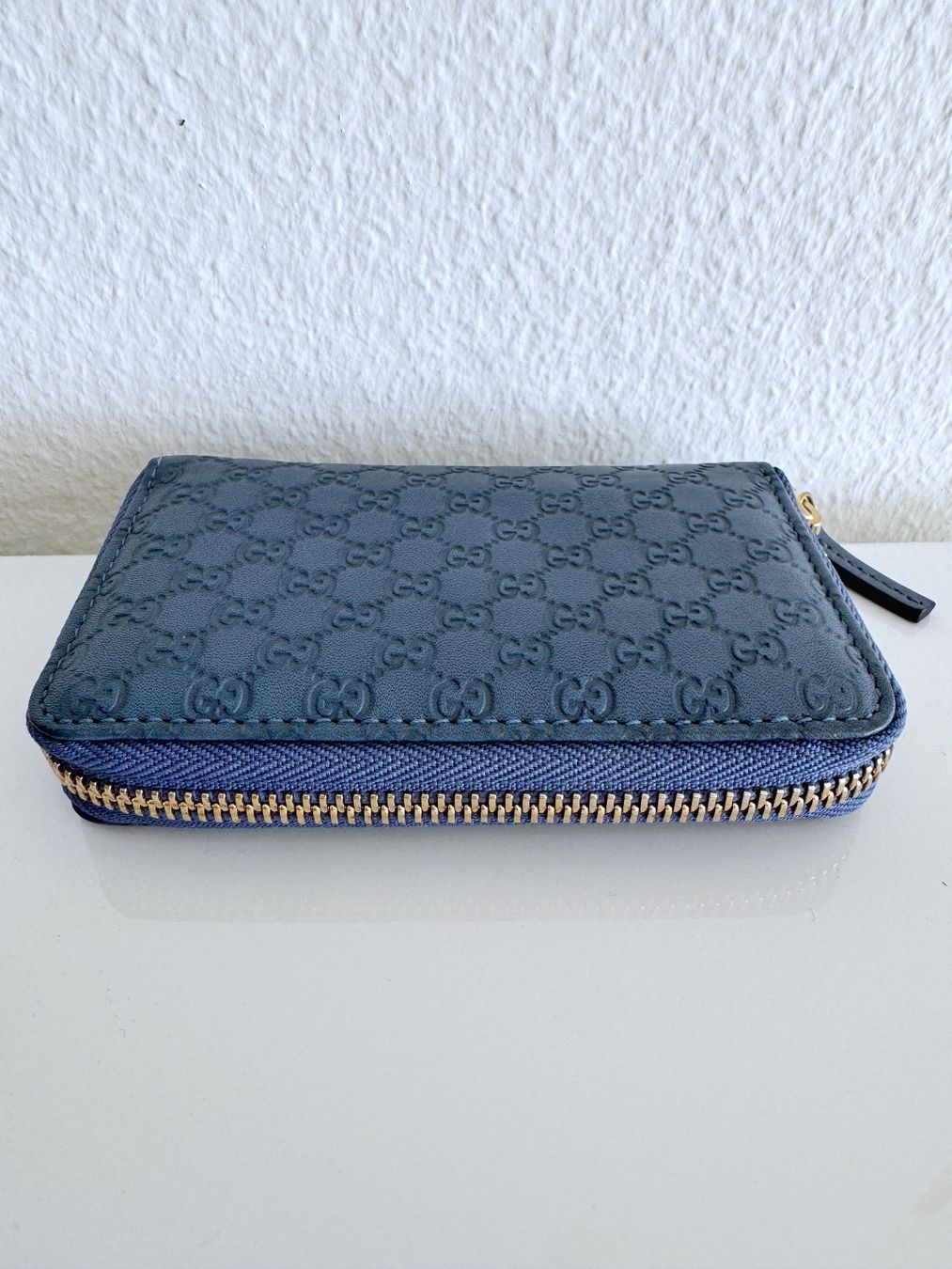 Gucci Portamonete: Blaue Gucci Geldbörse – Usato da Brugg AG venduto da Gucci59 2